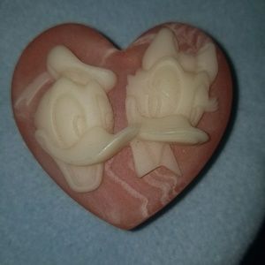 Disney Salmon Alabaster Trinket Box